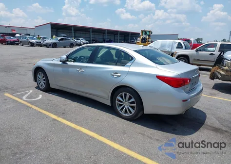 2015 Infiniti Q50 Premium из США, поврежденный, VIN JN1BV7AR9FM421610